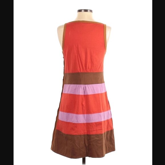 Marc by Marc Jacobs Dress XS Vintage Sleeveless Striped Side Button Summer Retro - Picture 3 of 3